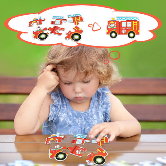 ROMPECABEZAS MONTESSORI 3D MEDIOS DE TRANSPORTES