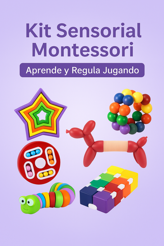 Kit Sensorial Montessori Didáctico