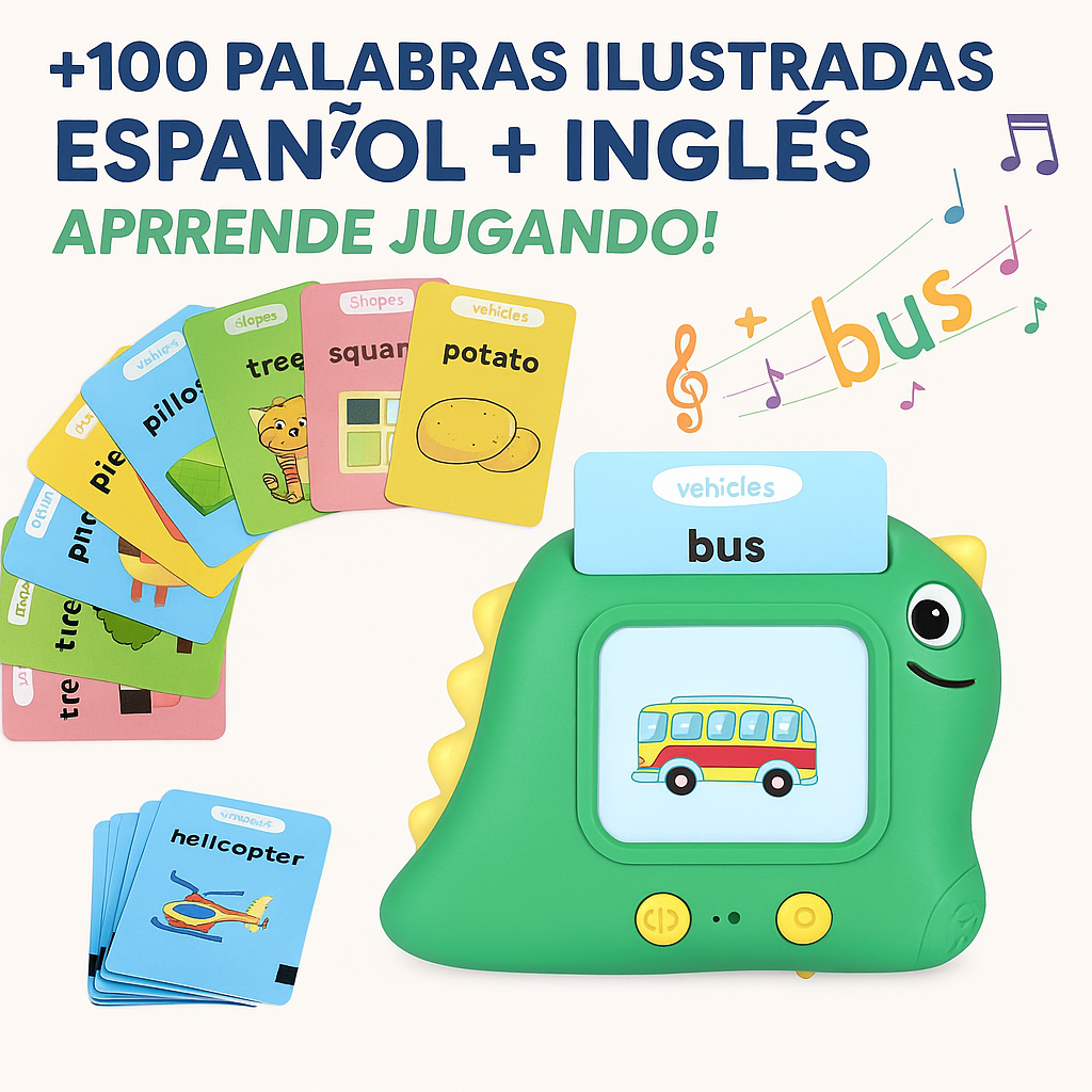 Juguete de Aprendizaje Español-Inglés para Niños