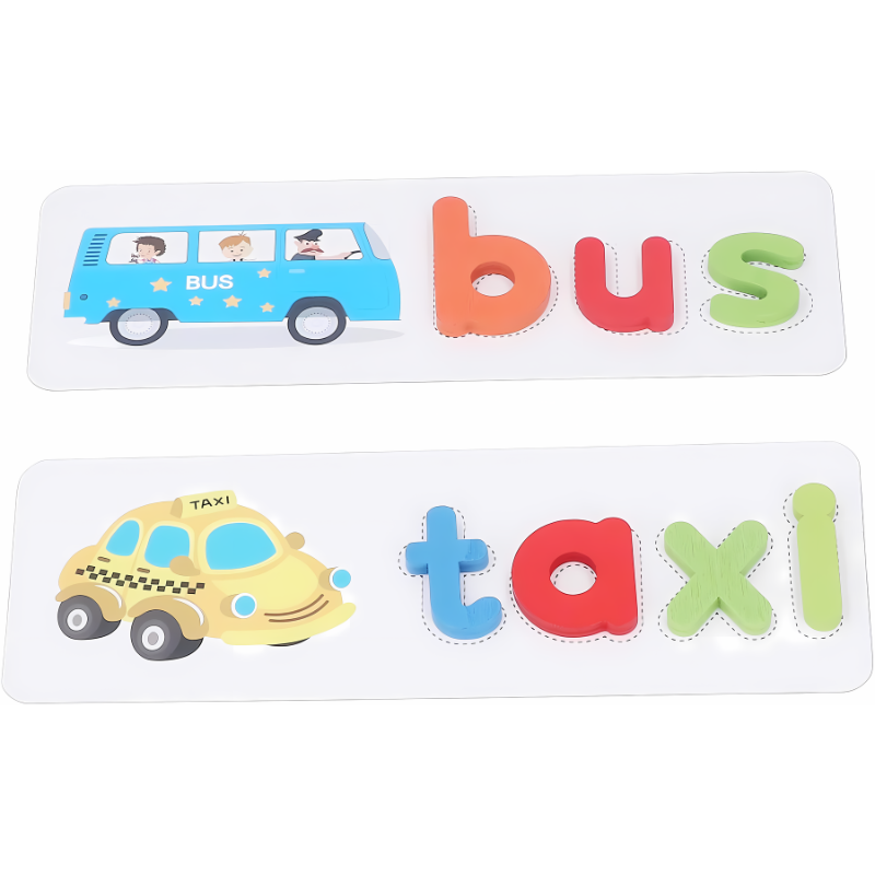 Juego De Palabras Deletreo Montessori