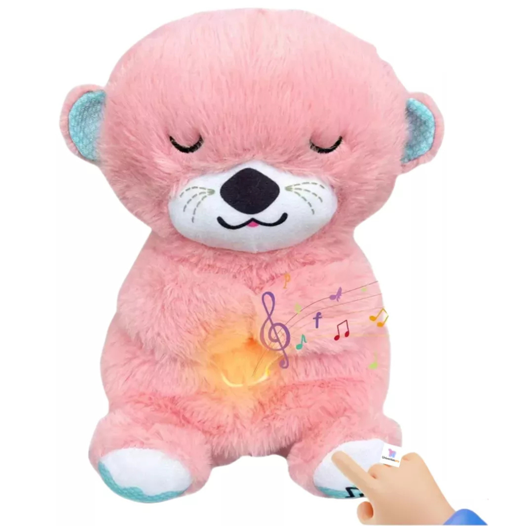 Nutria Calmante Sensorial con Luz y Sonidos Relajantes