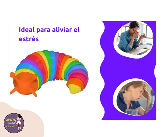 Oruga sensorial antiestress