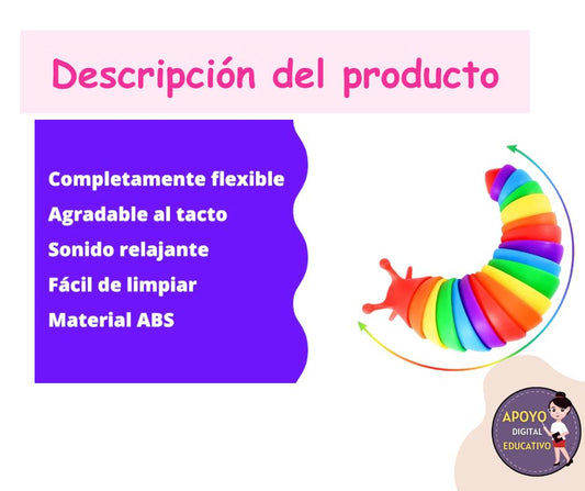 Oruga sensorial antiestress